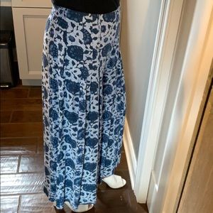 Summer wide leg pants